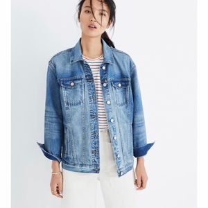 Madewell Oversized Denim Jean Jacket